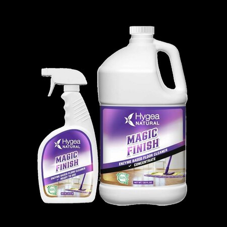 HOMECARE PRODUCTS 24 oz Spray Plus Concentrated Refill Magic Finish-Natural Enzyme Based Floor Cleaner HO3528398